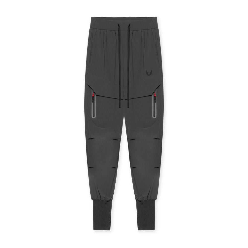 0690. Tetra-Lite® Tech High Rib Jogger - Space Grey "Wings"