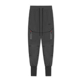 0690. Tetra-Lite® Tech High Rib Jogger - Space Grey "Wings"