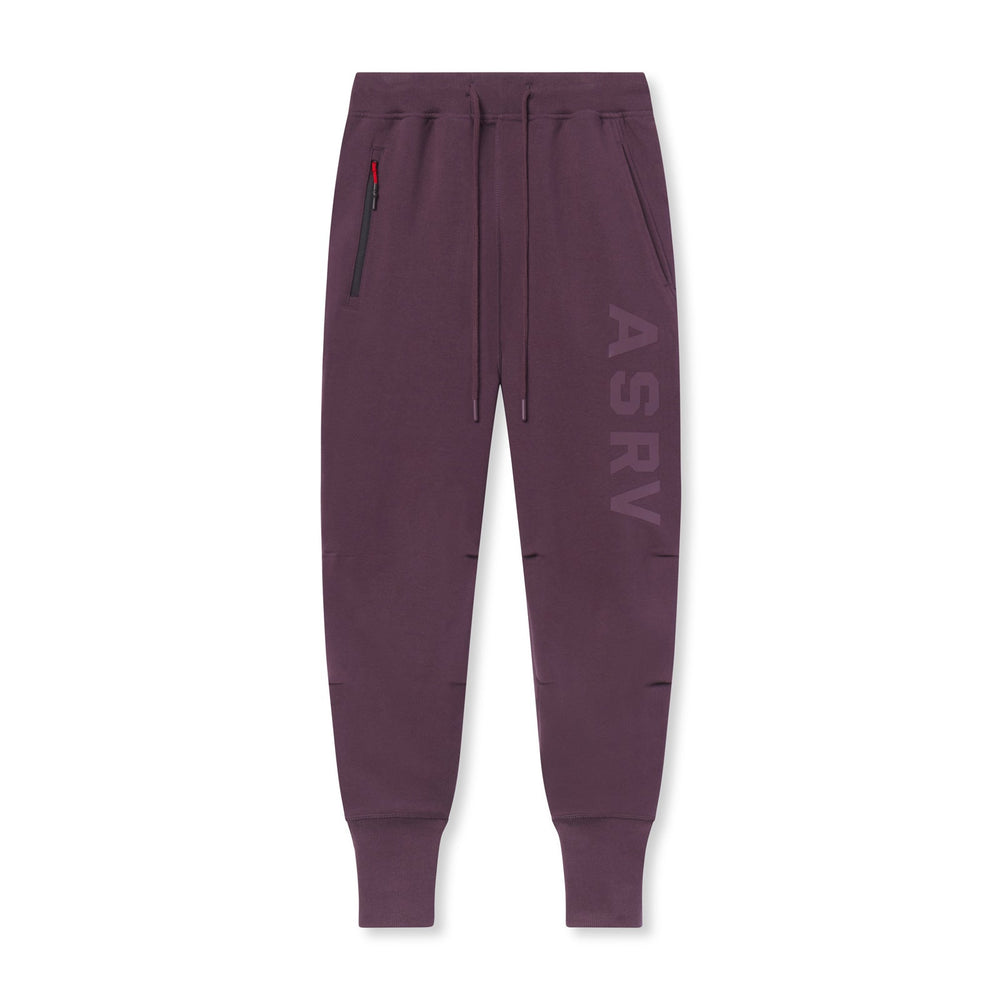 0915. Tech-Terry™ High Rib Jogger - Deep Purple "ASRV"