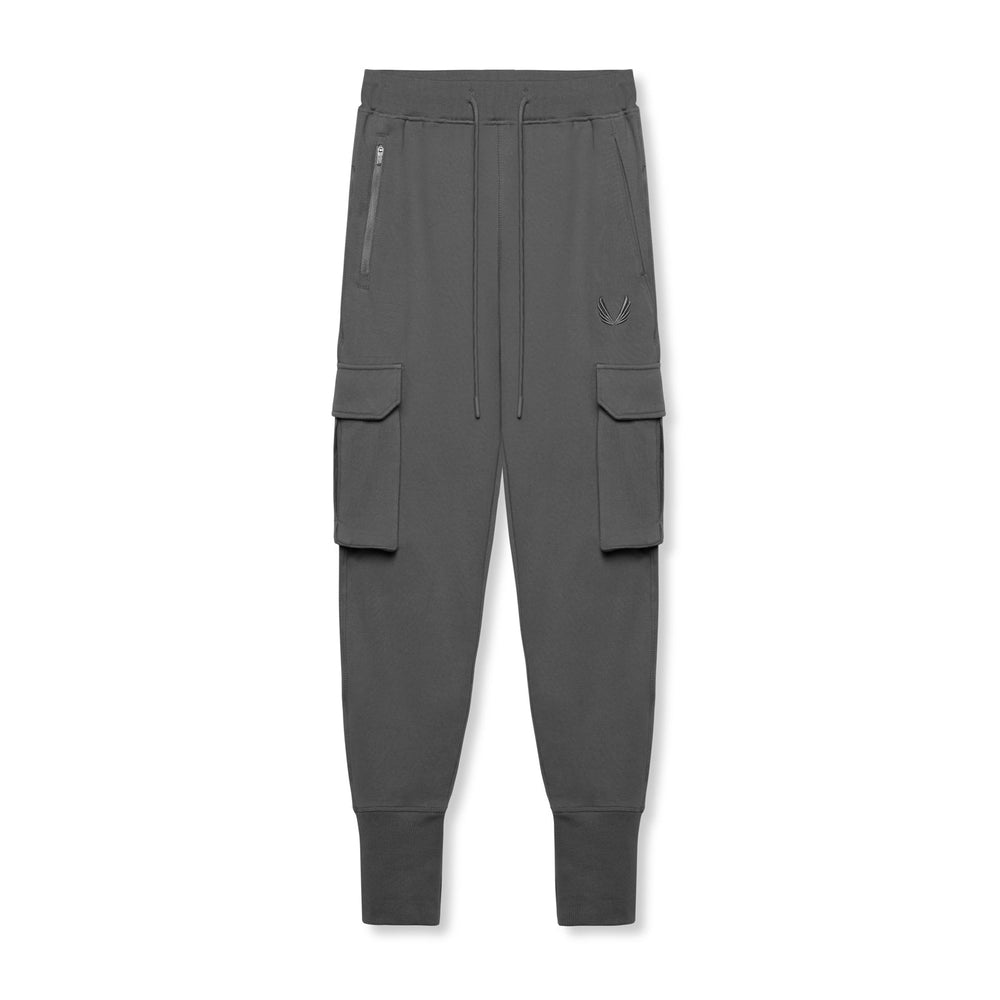 0654. Tech-Terry™ Cargo High Rib Jogger - Raven