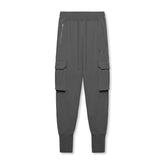0654. Tech-Terry™ Cargo High Rib Jogger - Raven