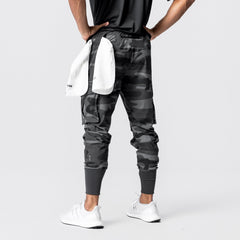 0437. Tetra-Lite® Cargo High Rib Jogger - Black Camo