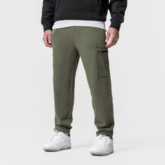 0736. Tech-Terry™ Cinch Cargo Jogger - Olive