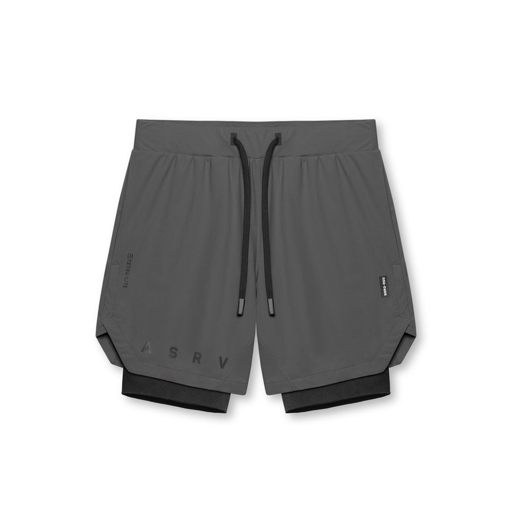 0866. Tetra-Lite® 7" Liner Short - Raven "ASRV"/Black