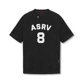 0797. Tech Essential™ Relaxed Tee - Black "ASRV 8"