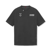 0797. Tech Essential™ Relaxed Tee - Space Grey "TD"
