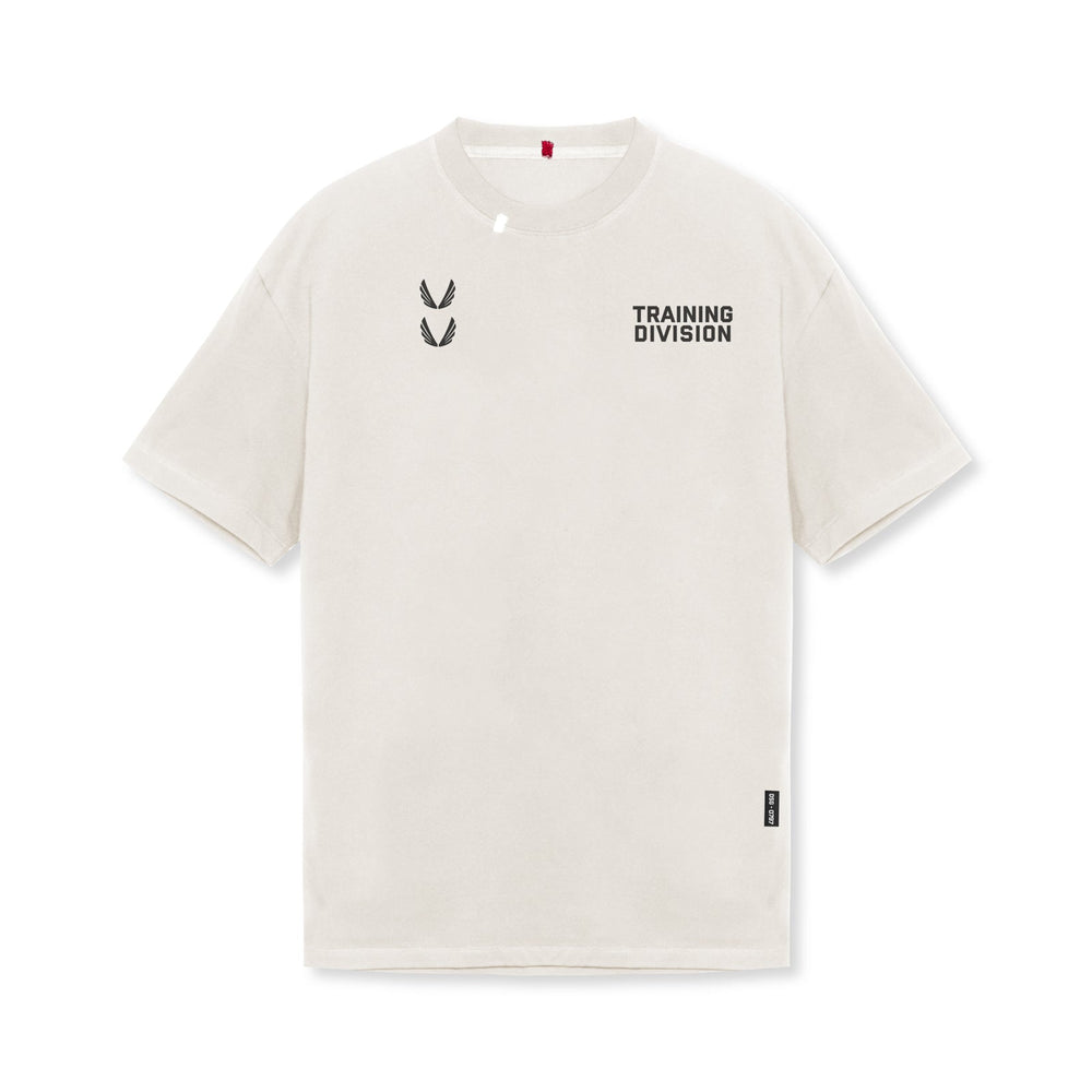 0797. Tech Essential™ Relaxed Tee - Stone "TD"