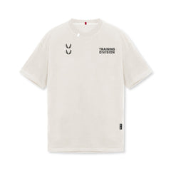 0797. Tech Essential™ Relaxed Tee - Stone "TD"