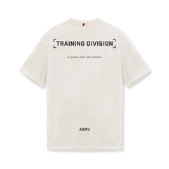 0797. Tech Essential™ Relaxed Tee - Stone "TD"