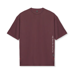 0822. AeroSilver® Oversized Tee - Plum