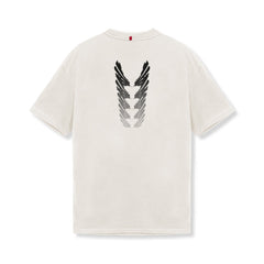 0797. Tech Essential™ Relaxed Tee - Stone "Brush Stroke"