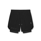 0866. Tetra-Lite® 7" Liner Short - Black "ASRV"/Black