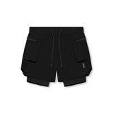 0651. Tetra-Lite® 5" Liner Cargo Short - Black