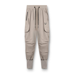 0437. Tetra-Lite® Cargo High Rib Jogger - Sand Smoke