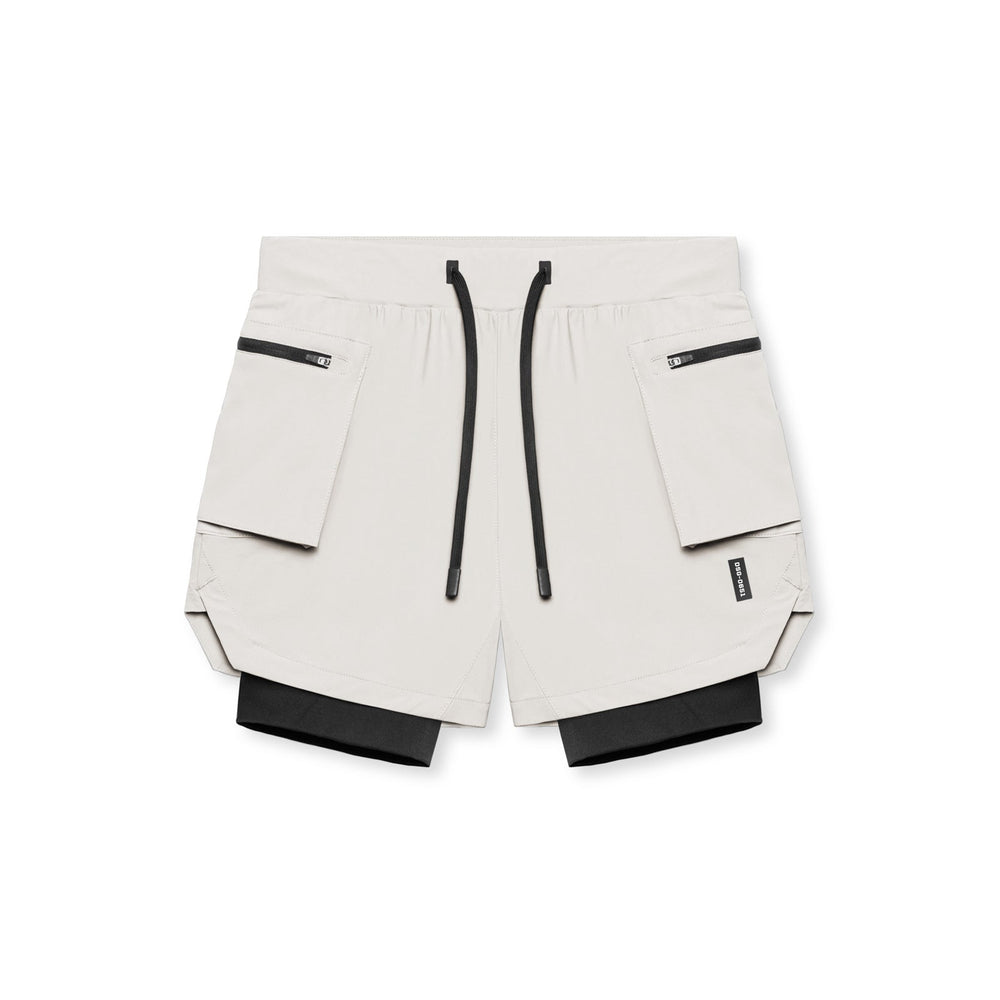 0651. Tetra-Lite® 5" Liner Cargo Short - Stone