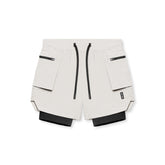 0651. Tetra-Lite® 5" Liner Cargo Short - Stone
