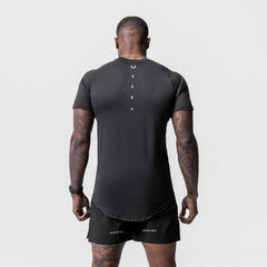 0716. Core Mesh Established Tee - Black