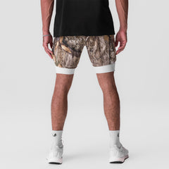0866. Tetra-Lite® 7" Liner Short - Realtree® Camo / White / White "Win