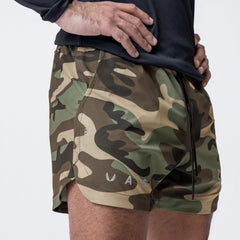 0751. Tetra-Lite® 5" Linerless Short - Woodland Camo "Classic"