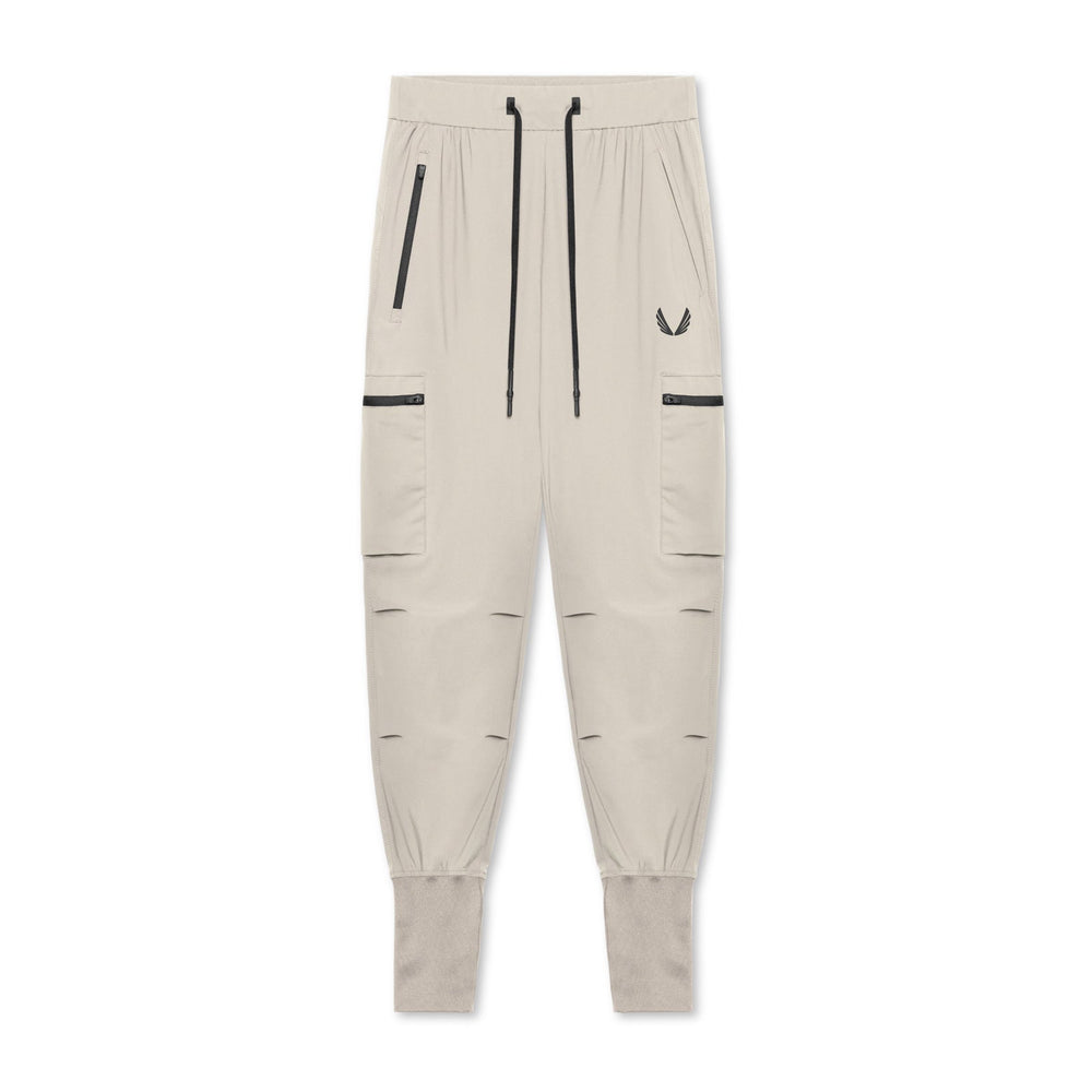 0698. Tetra-Lite® Inlay Pocket High Rib Jogger - Sand Smoke
