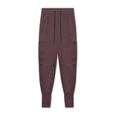 0698. Tetra-Lite® Inlay Pocket High Rib Jogger - Plum