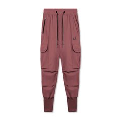 0437. Tetra-Lite® Cargo High Rib Jogger - Red Earth