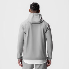 0943. Performance Fleece Zip Hoodie - Slate Grey