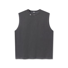 0807. Tech Essential™ Relaxed Cutoff - Faded Grey