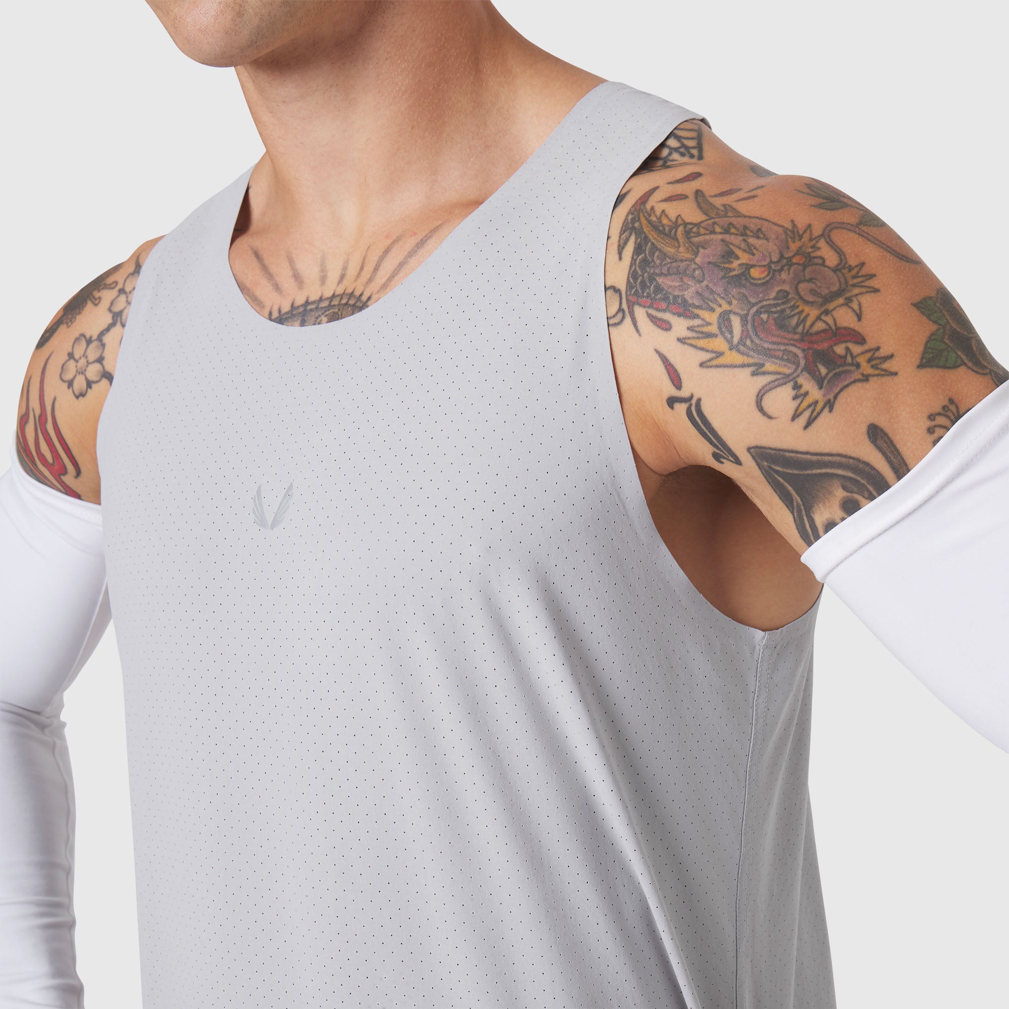 1189. Aerotex™ Perforated Run Tank - Slate Grey