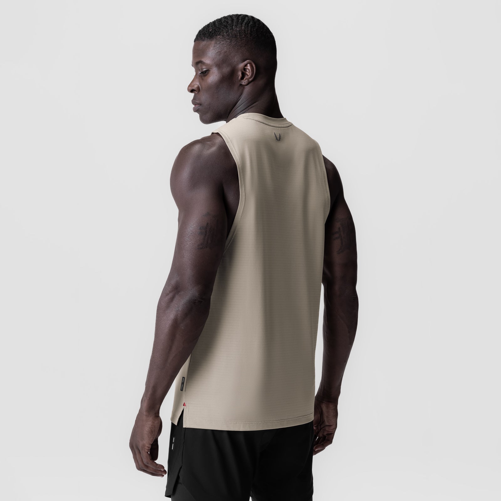 0837. 3D-Lite® 2.0 Lycra® Muscle Tank - Sand Smoke "RP"