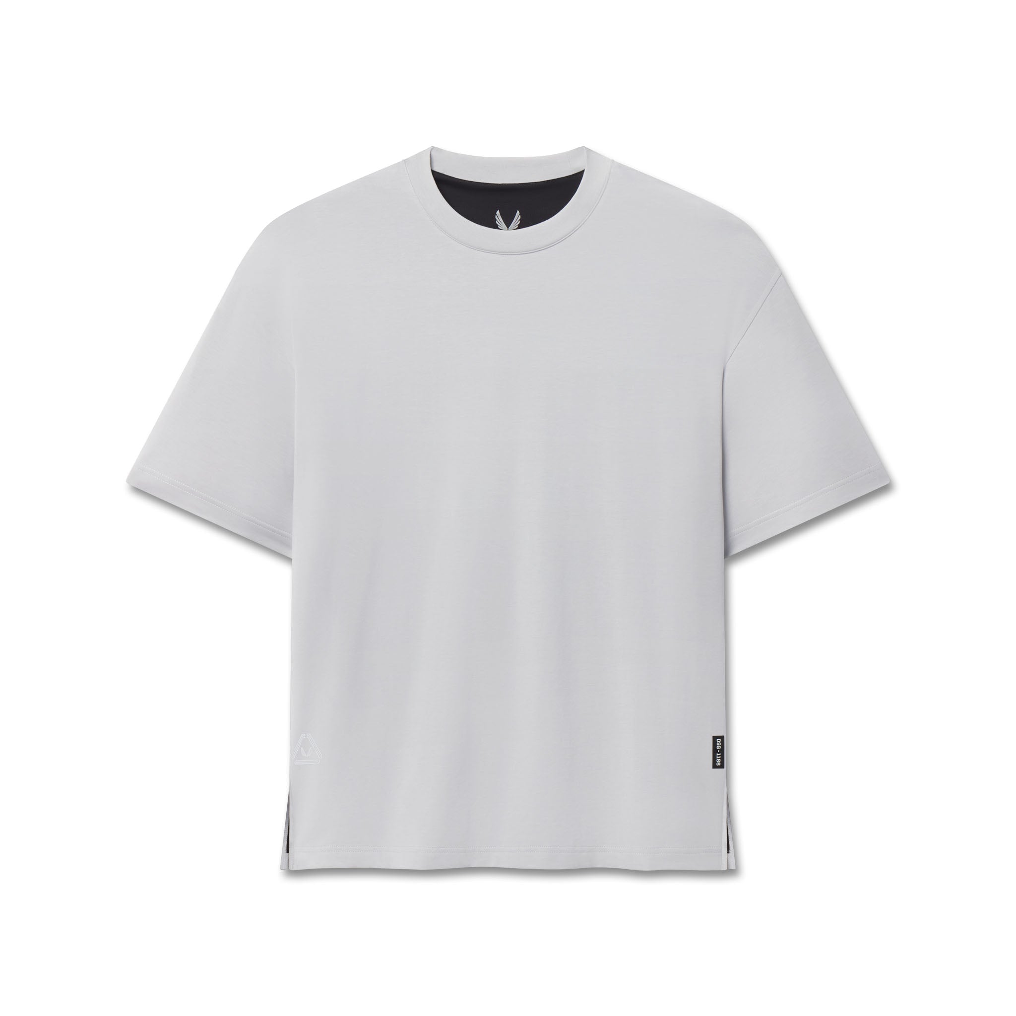 1186. SUPIMA® Ice-Skin™ Reversible Tee - Slate Grey/Black