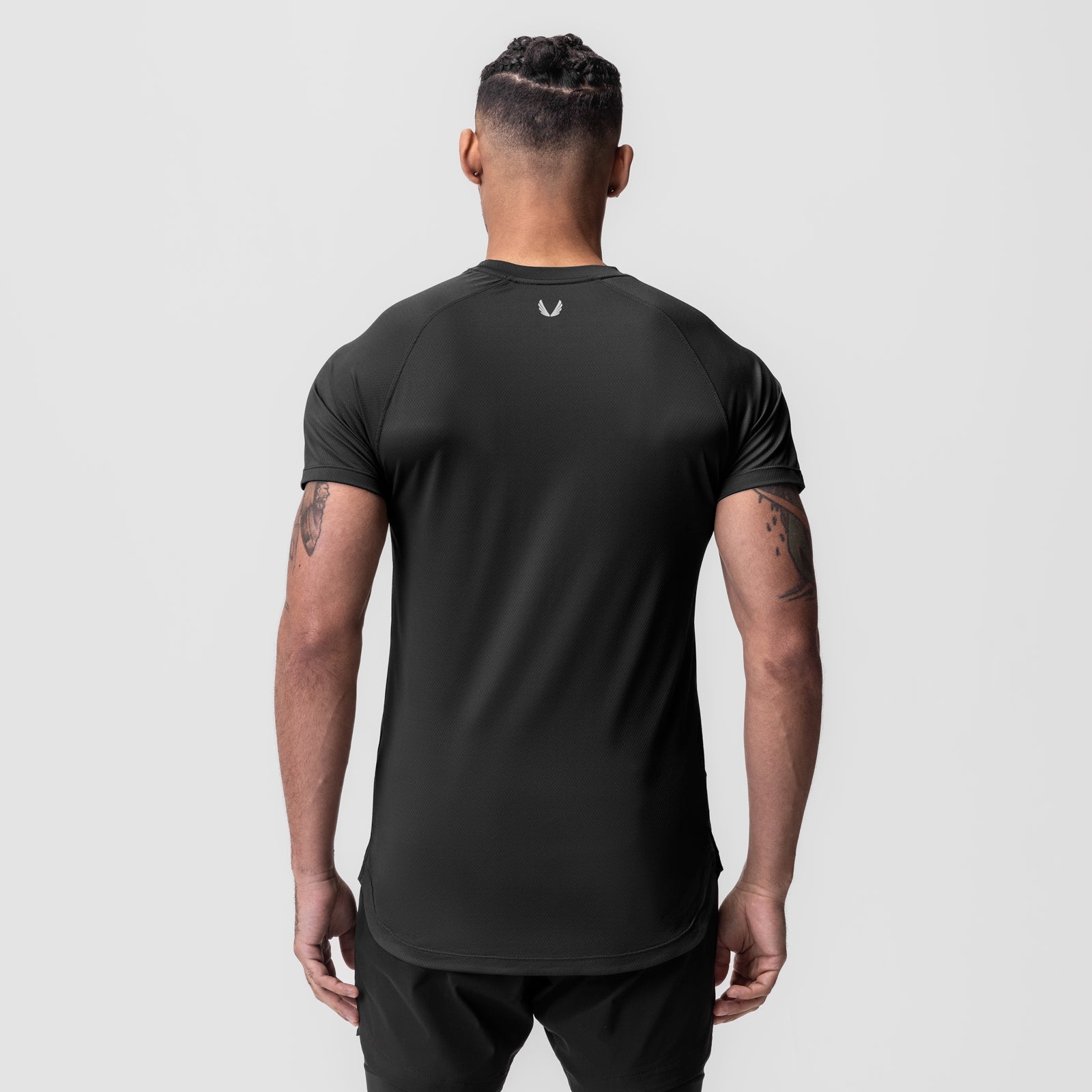 0660. AeroSilver® Established Tee - Black