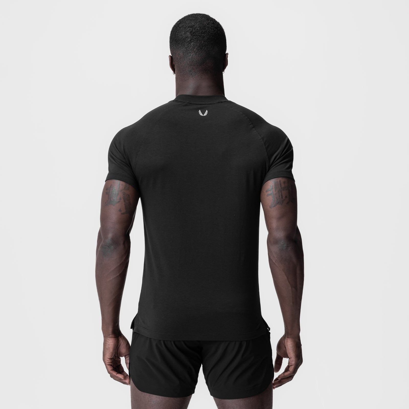 0919. Supima® Fitted Tee - Black