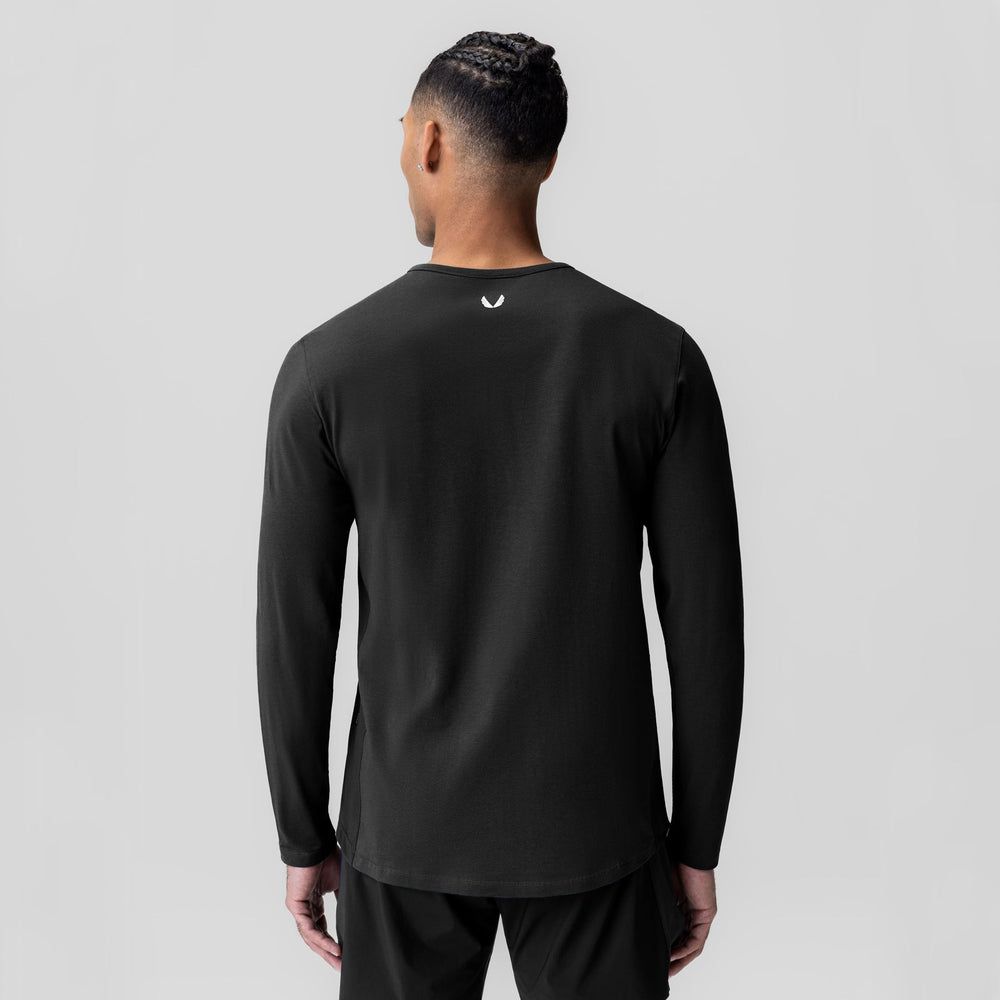 1058. Creora® Cotton Modal Long Sleeve - Black