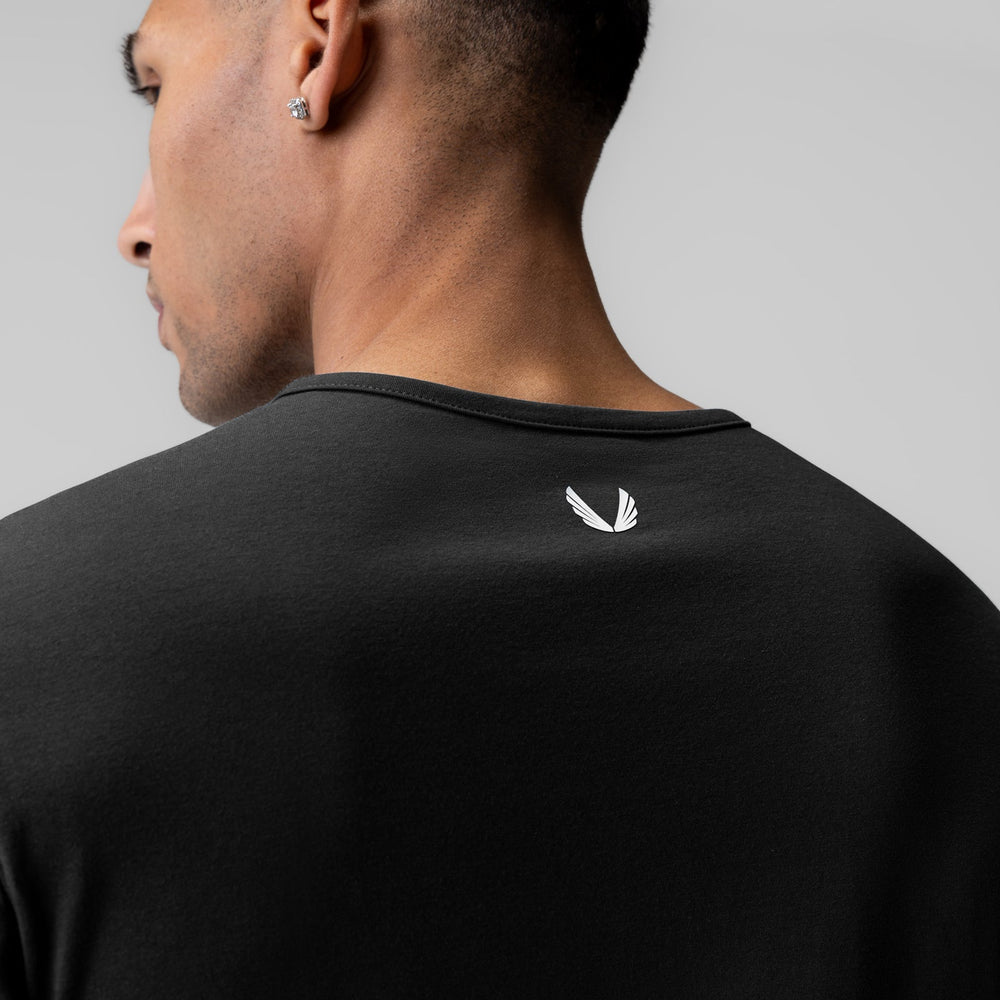 1058. Creora® Cotton Modal Long Sleeve - Black