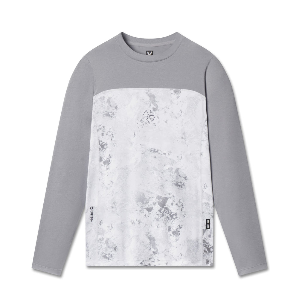 1190. AEROSILVER® UPF50+ Run Long Sleeve - Sedona Snow Camo