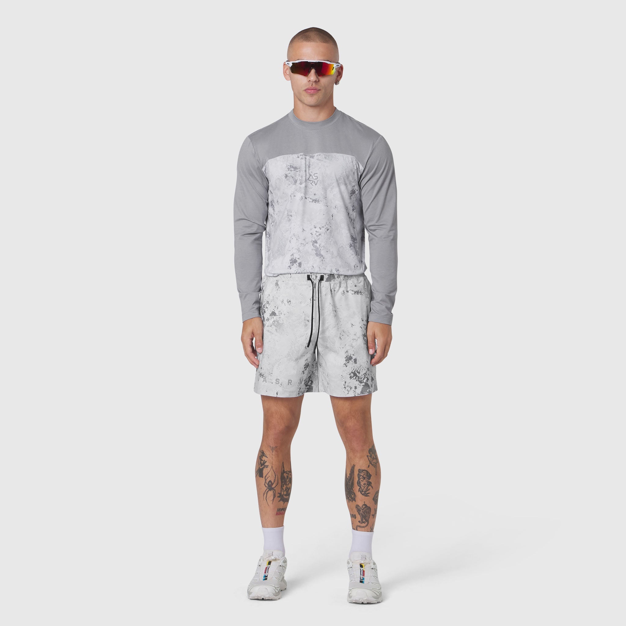 1190. AEROSILVER® UPF50+ Run Long Sleeve - Sedona Snow Camo