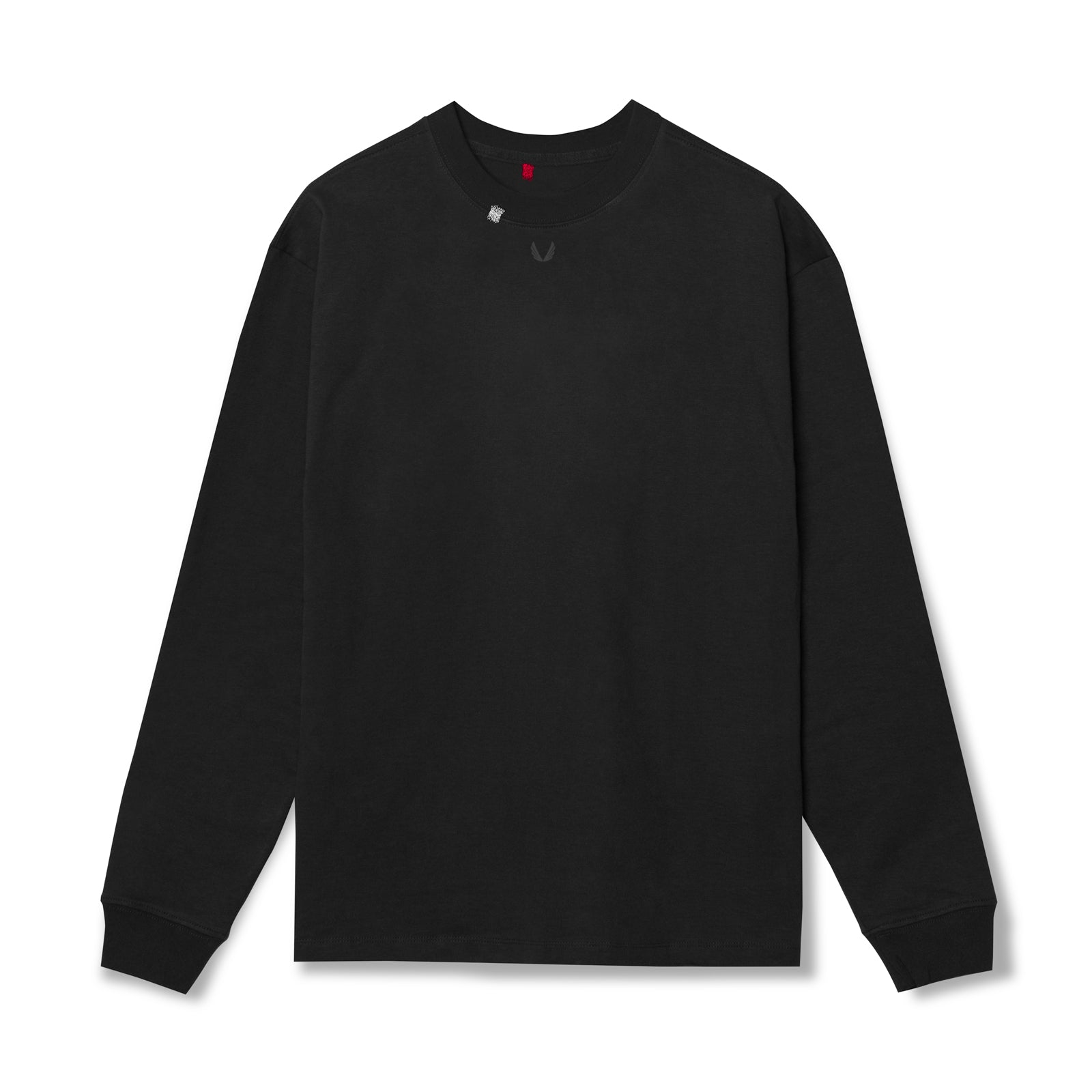 0851. Tech Essential™ Relaxed Long Sleeve - Black/Black "OTWR"