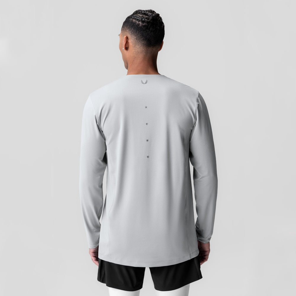 0907. AeroSilver® Training Long Sleeve - Slate Grey "Space Bracket"