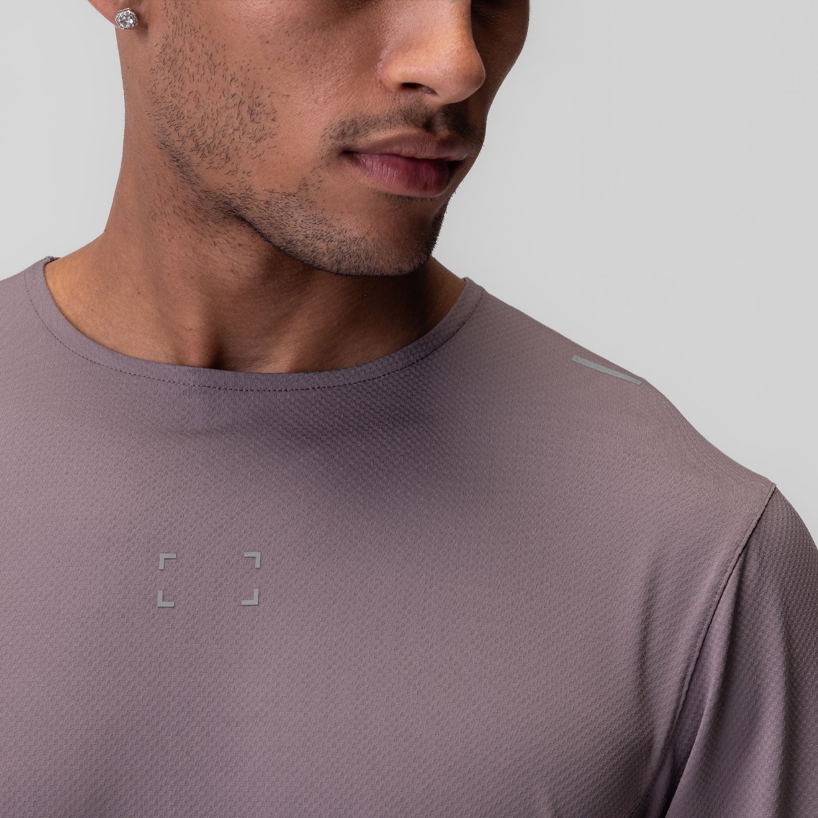 0907. AeroSilver® Training Long Sleeve - Moonscape "Space Bracket"