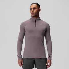 0906. Thermal Training Quarter Zip - Moonscape "Cyber"