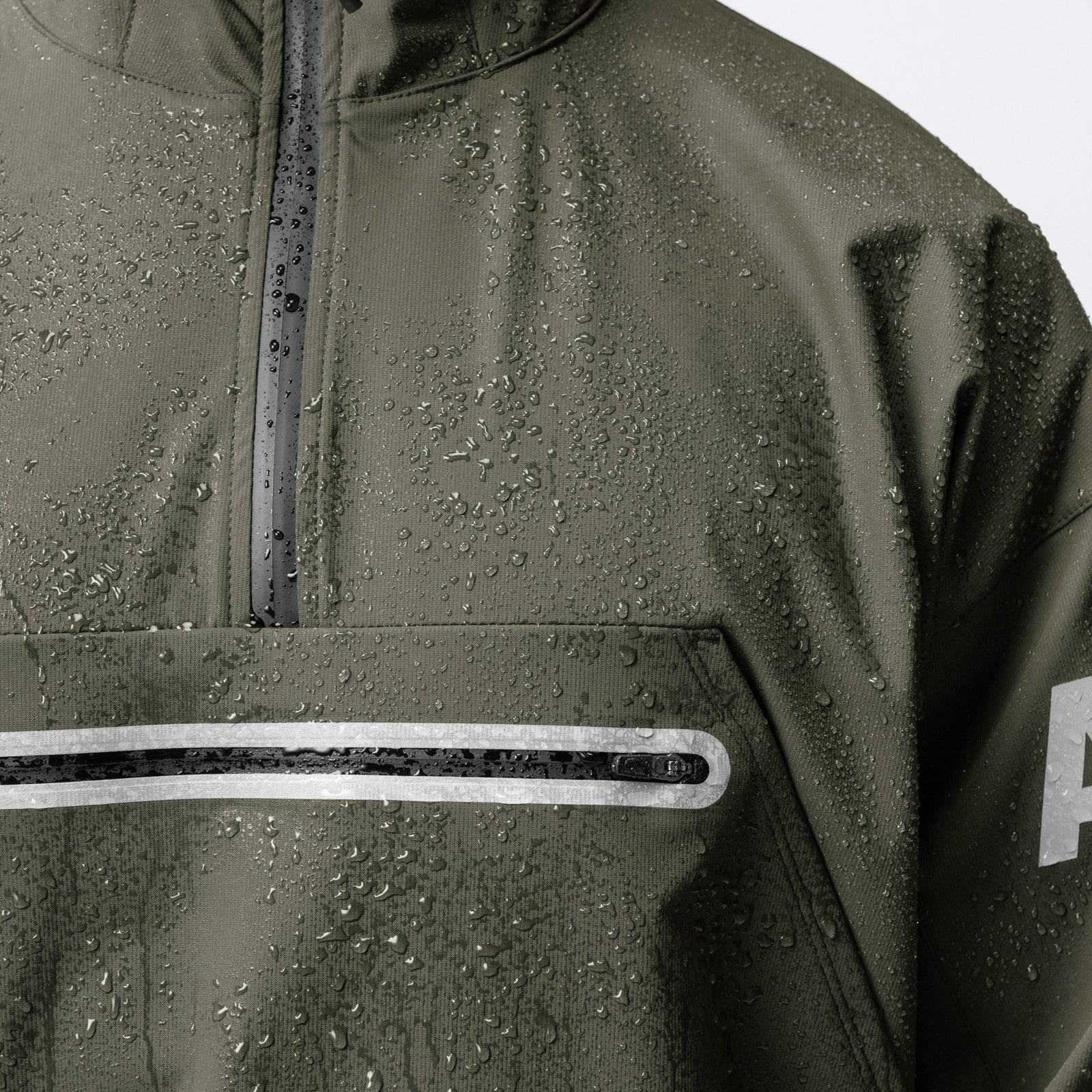 0717. Weather-Ready Anorak Jacket - Olive