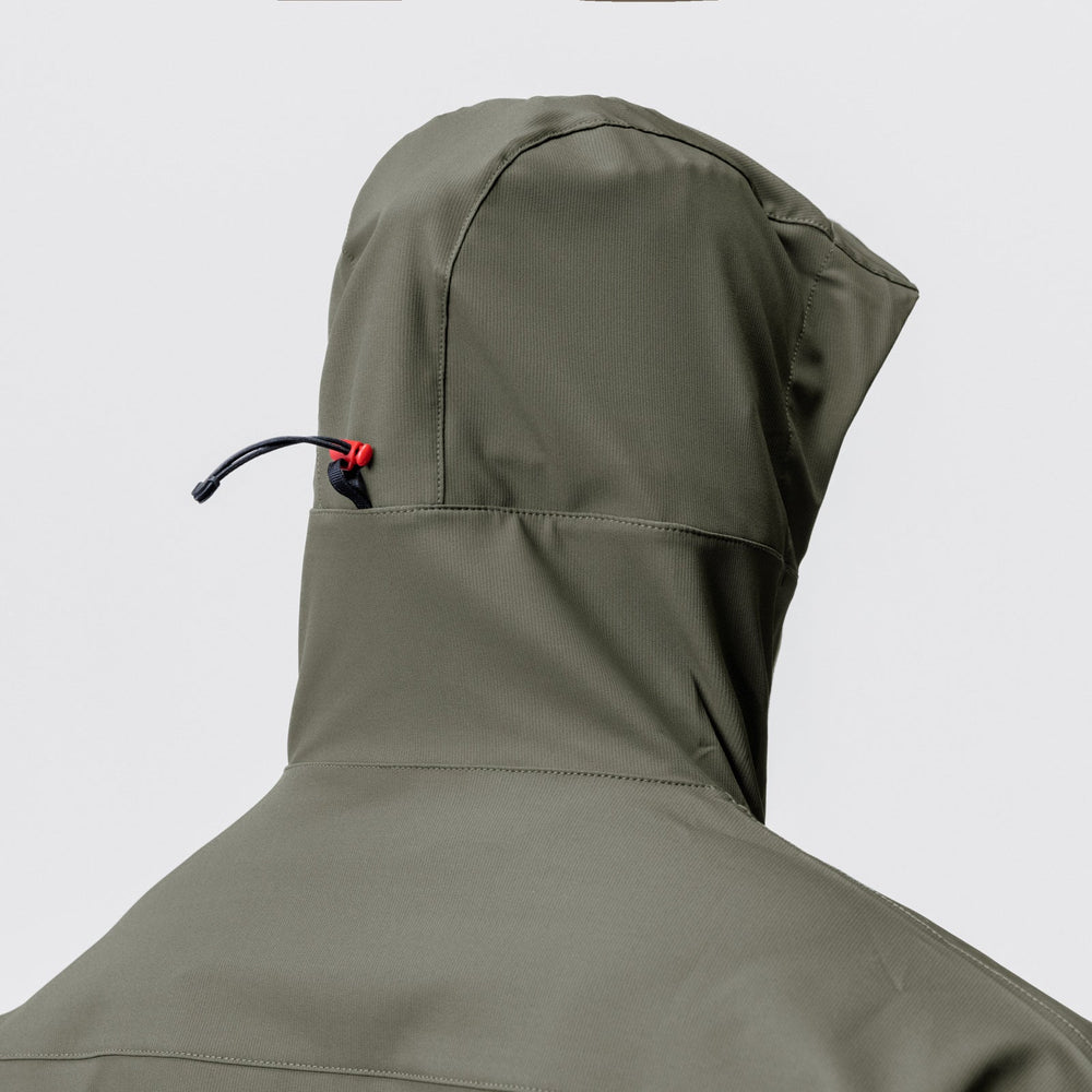 0717. Weather-Ready Anorak Jacket - Olive