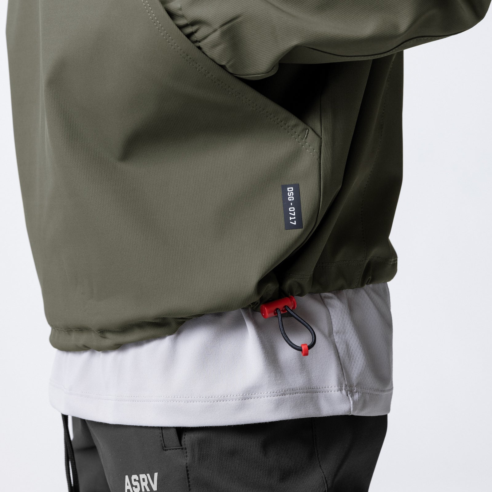 0717. Weather-Ready Anorak Jacket - Olive