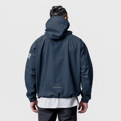 0717. Weather-Ready Anorak Jacket - Navy