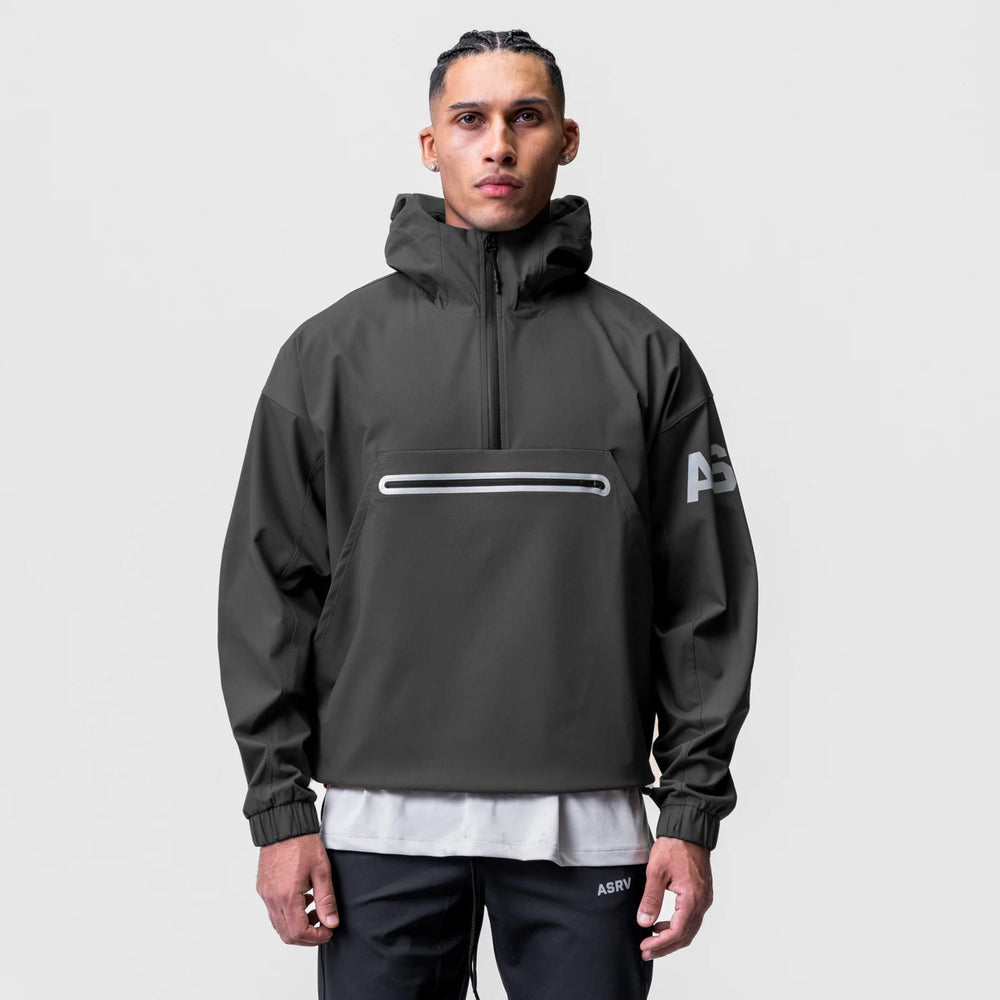 0717. Weather-Ready Anorak Jacket - Space Grey