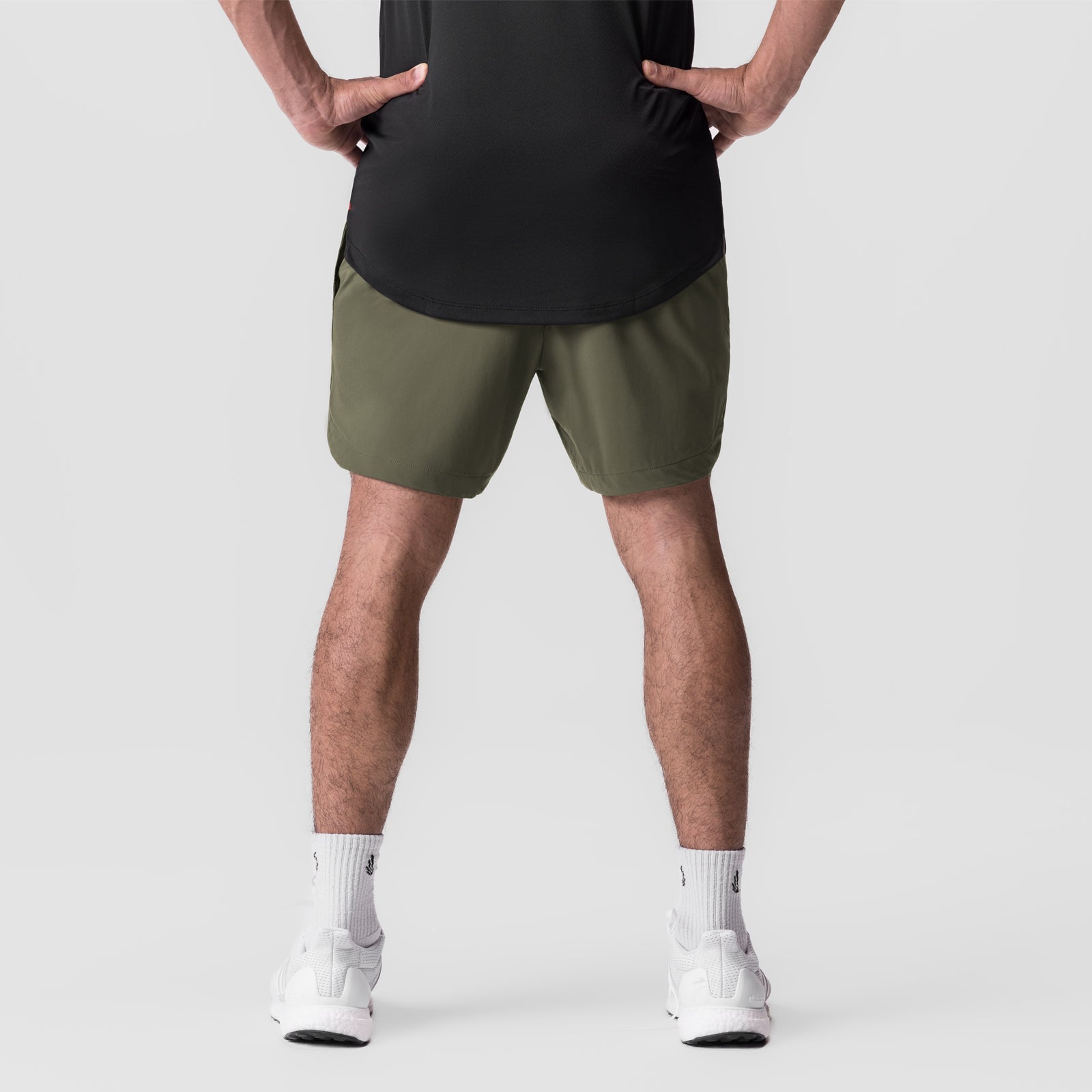 0823. Tetra-Lite® 7" Linerless Short - Olive "Wings"