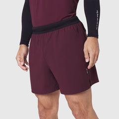 1195. TETRA-LITE® 5" Linerless Training Short - Merlot