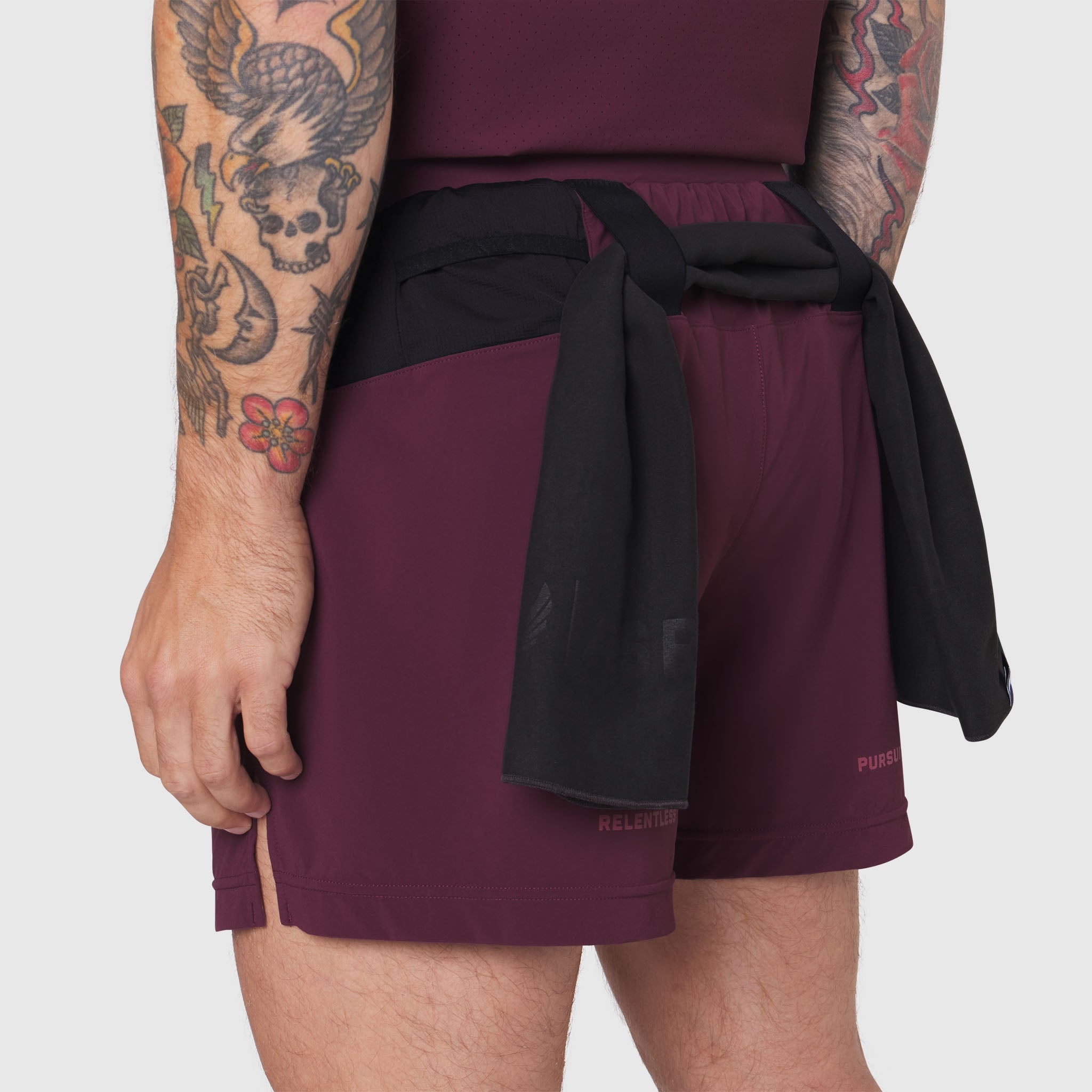 1194. Aerotex™ Distance Run Short - Merlot