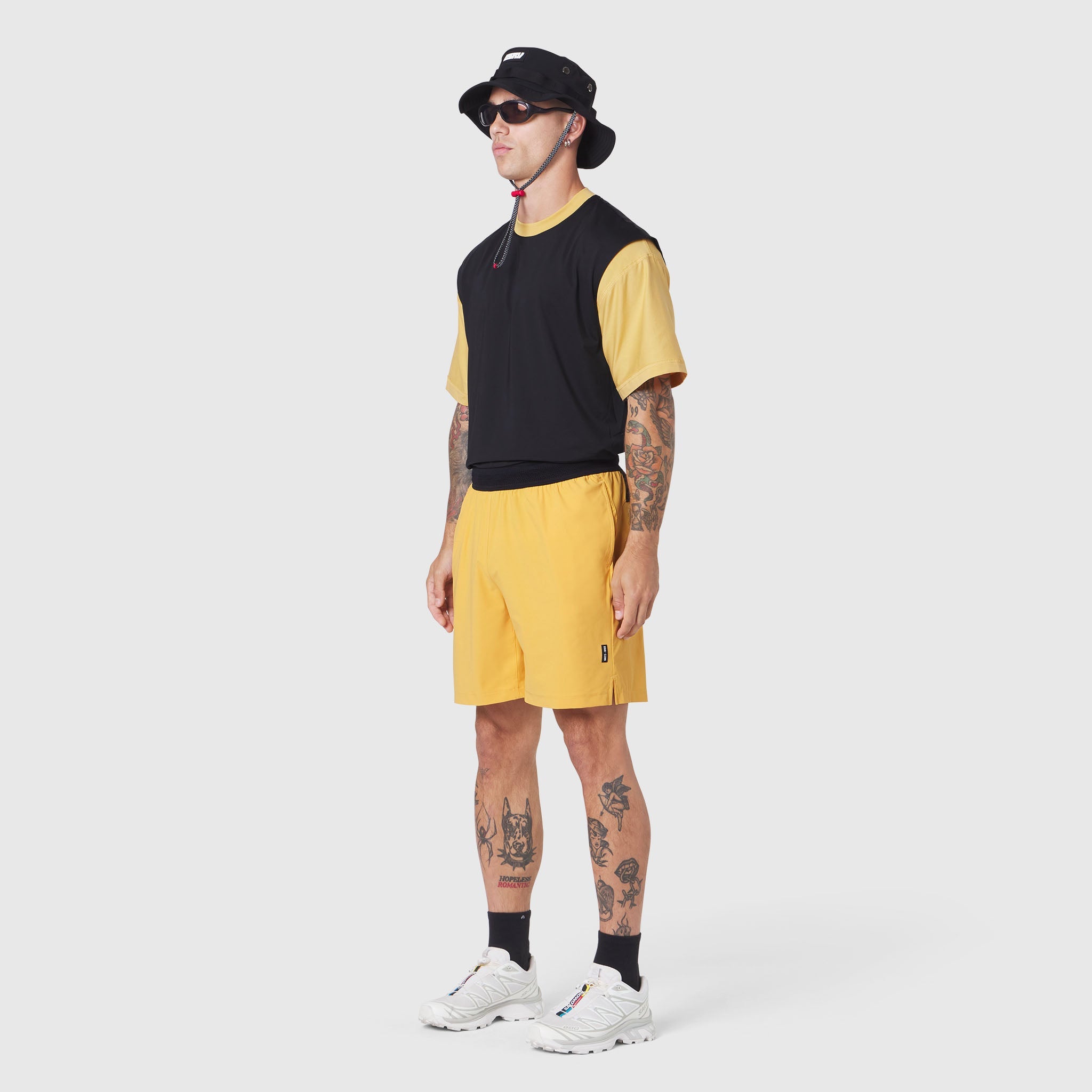 1196. TETRA-LITE® 7" Linerless Training Short - Amber